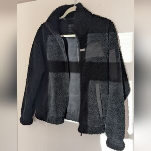 Figs On-Shift High Pile Fleece Bomber Jacket